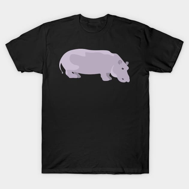 Hippopotamus T-Shirt by Hashop